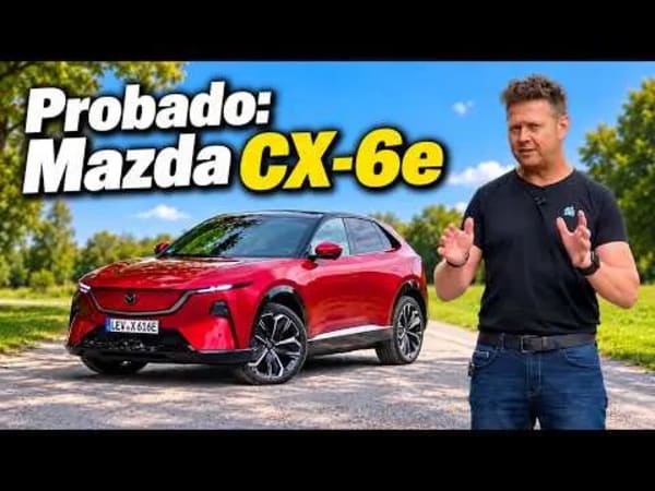 Mazda CX-6e, a prueba el nuevo SUV eléctrico japonés en carretera