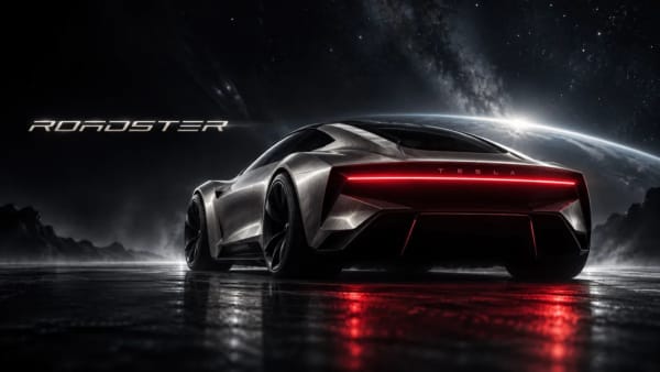 Tesla Roadster, presentación el 1 de octubre con posible diseño Cyber