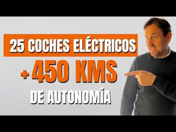 Coches eléctricos, 25 modelos con más de 450 km y carga rápida