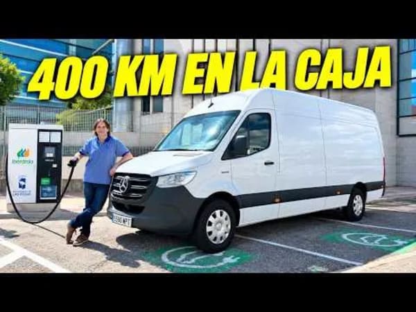Mercedes eSprinter, 116 kWh y 204 CV para el transporte profesional