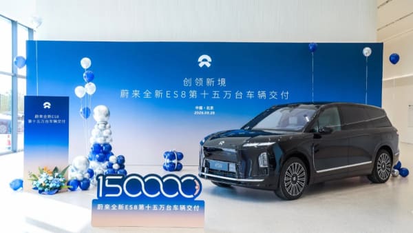Nio ES8, 150.000 entregas en el primer aniversario del SUV eléctrico