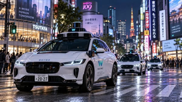 Waymo llevará sus robotaxis autónomos a Tokio en 2027
