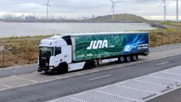 Scania eléctrico con Juna, camiones de pago por uso y sin entrada