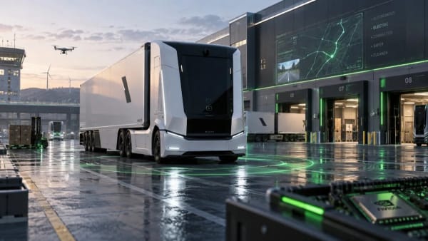 Einride y NVIDIA, conducción autónoma Nivel 4 para camiones eléctricos