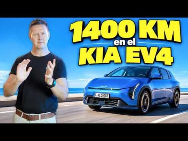 KIA EV4 Hatchback, a prueba entre Madrid y Lisboa para medir su consumo