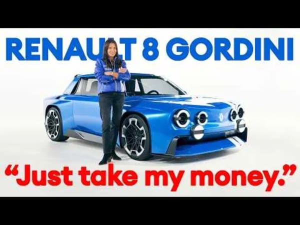 Renault 8 Gordini Concept, el prototipo eléctrico del Salón de París