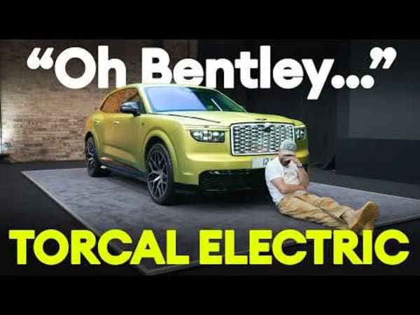 Bentley Torcal, primer vistazo al eléctrico de lujo y a su diseño