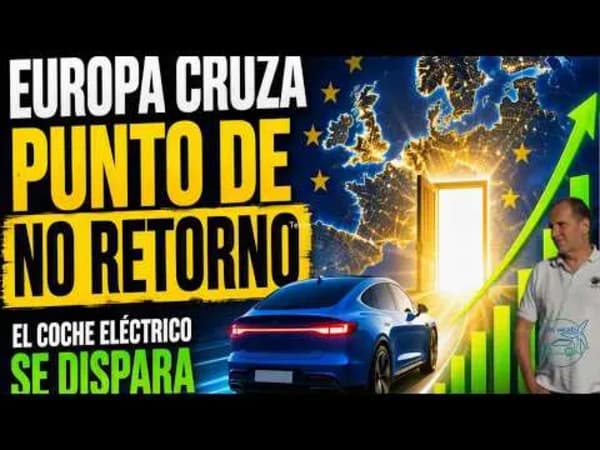 Europa alcanza el 30% de eléctricos y supera los 3 millones anuales
