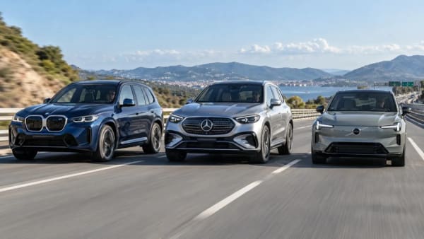 BMW iX3, 544 km a 120 km/h superando a Mercedes y Volvo