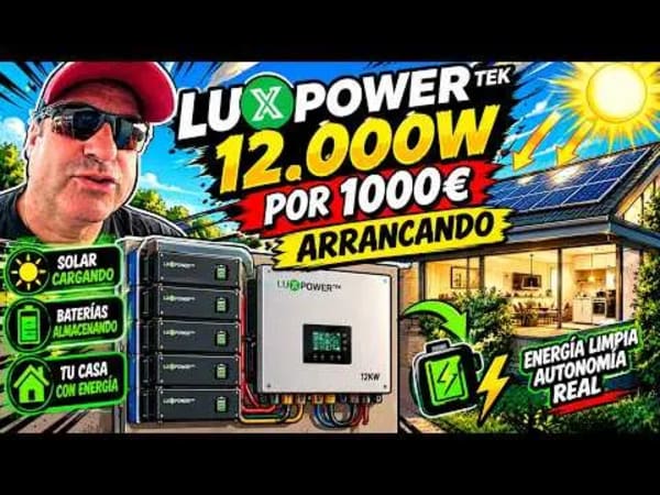 LuxPower 12000W, el inversor de alta potencia para energía solar