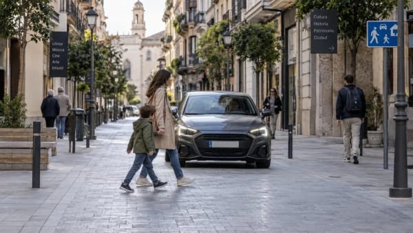 Calles de plataforma única, los peatones tendrán prioridad el 1 de octubre