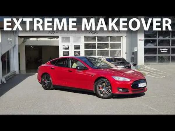 Tesla Model S 2013, restauración estética para un eléctrico veterano