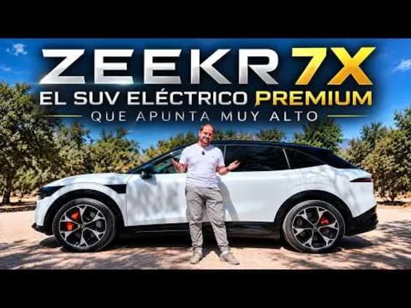 ZEEKR 7X, 646 CV y 615 km WLTP para el nuevo SUV eléctrico