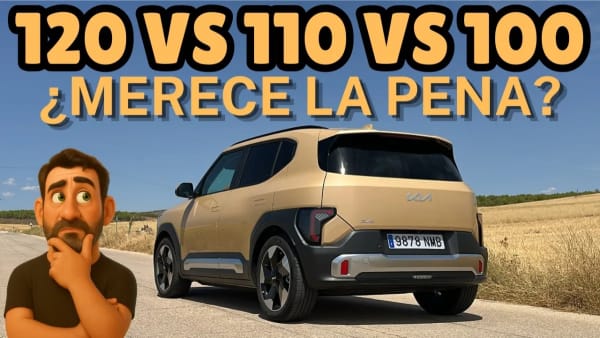 Kia EV2 42 kWh, prueba de consumo y autonomía a 100, 110 y 120 km/h