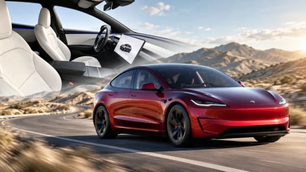 Tesla Model 3, mejoras con V2L y pantalla de 16 pulgadas