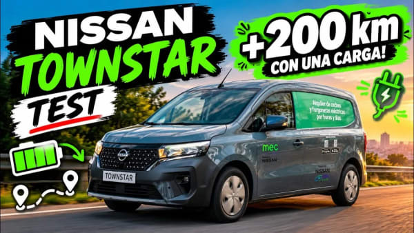 Nissan Townstar cargo eléctrica, más de 200 km de autonomía para reparto