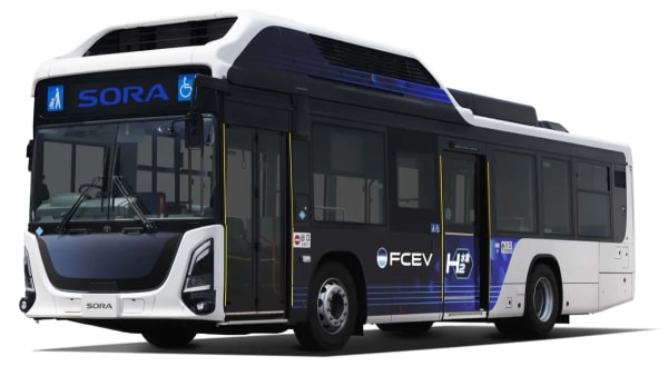 Toyota presenta su nuevo autobús de hidrógeno con un 50% más de autonomía