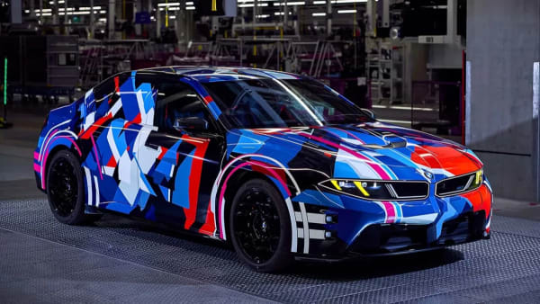 BMW M3 eléctrico, el sedán deportivo se muestra casi sin camuflaje