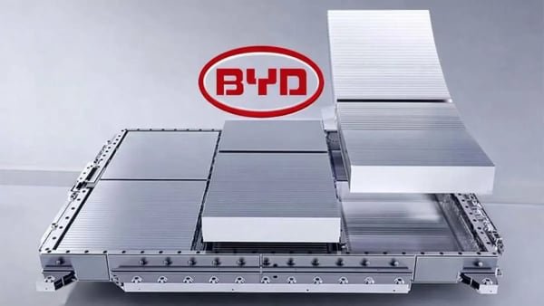 BYD patenta una batería sumergida en líquido para mejorar su refrigeración