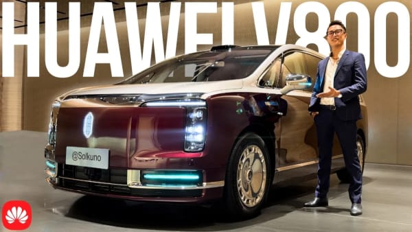Maextro V800, el gran monovolumen de lujo ligado a Huawei