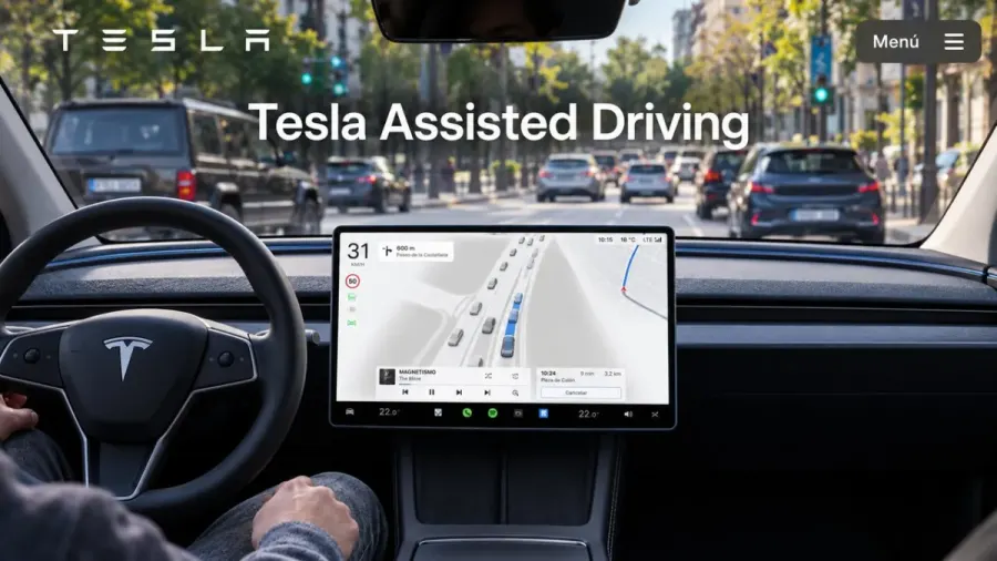 Tesla cambia el nombre del FSD en Europa: ahora se llama Tesla Assisted Driving y busca acelerar su aprobación