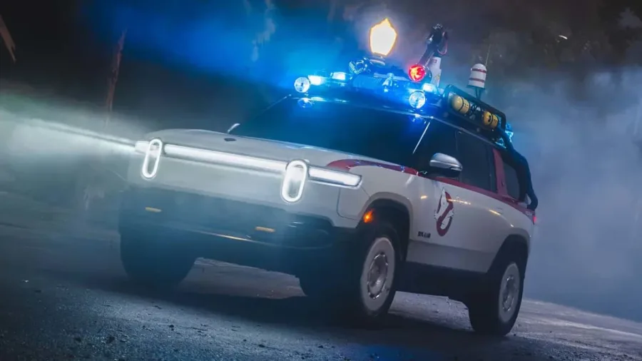 Los eléctricos de Rivian se transforman en Cazafantasmas por Halloween