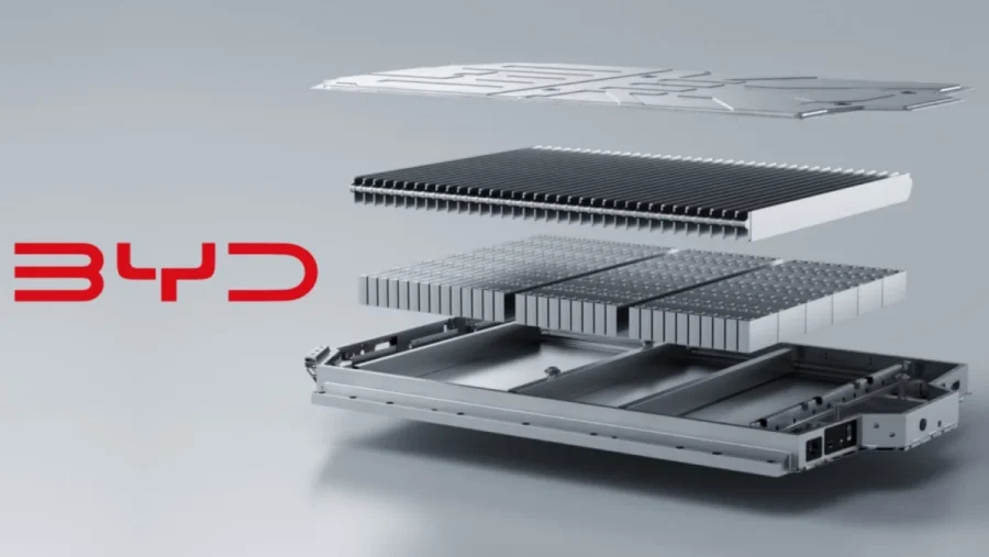 BYD soluciona un problema crítico de las baterías al presentar una patente con celdas sumergidas en refrigerante