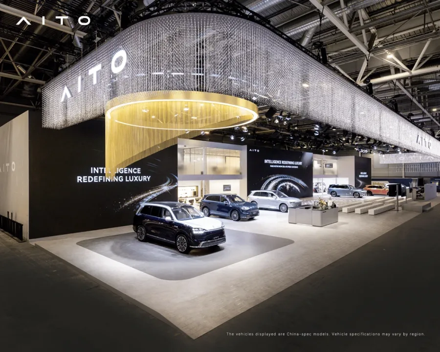 AITO, respaldada por Huawei, fija su lanzamiento en Europa para otoño de 2027 con cuatro SUV de lujo