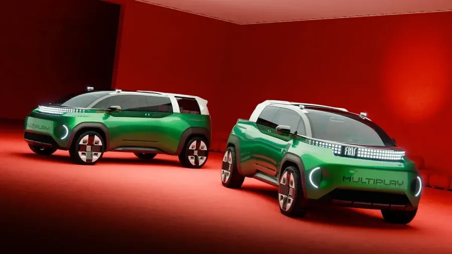 FIAT reinventa el mítico Multipla: su nuevo coche se transforma en una pick-up
