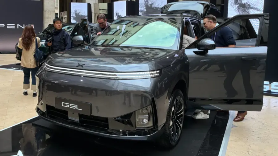 El crossover eléctrico Xpeng G9L se lanza en Europa por 83.850 dólares