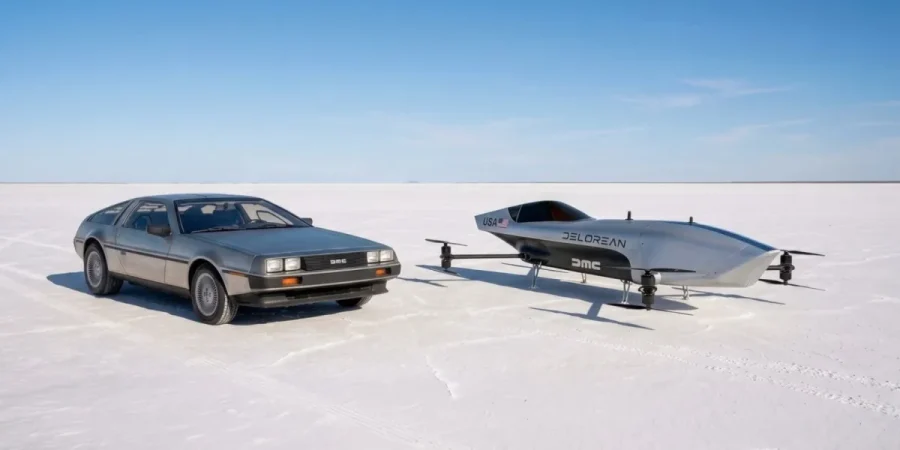 DeLorean podría tener un coche volador en el aire antes que Tesla [vídeo]