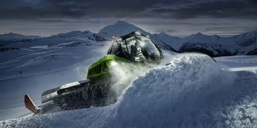 Prinoth se carga de energía para el invierno con la ayuda de Scania