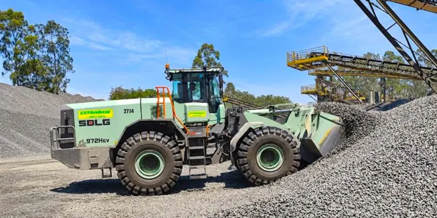 Carnaval de construcción: la maquinaria eléctrica llega a Brasil de la mano de SDLG