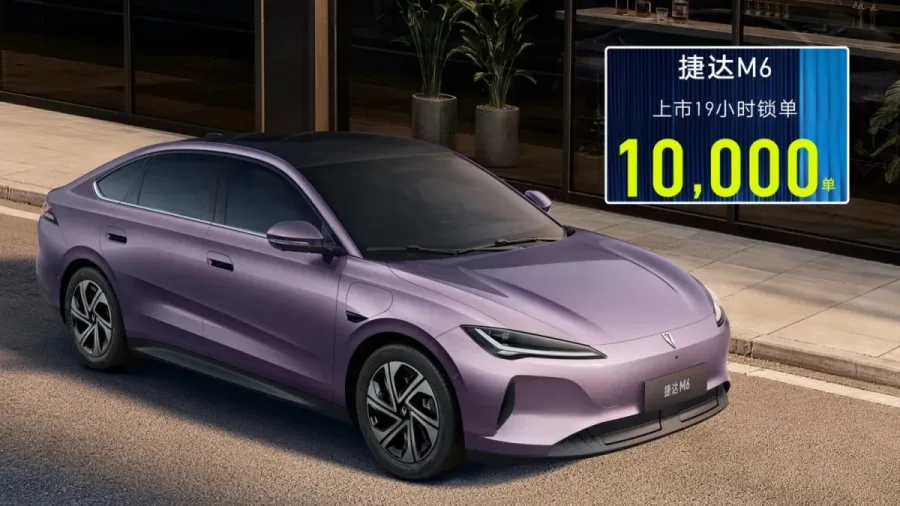El Jetta M6 EV de 11.900 dólares de Volkswagen triunfa en China con 10.000 pedidos en 19 horas