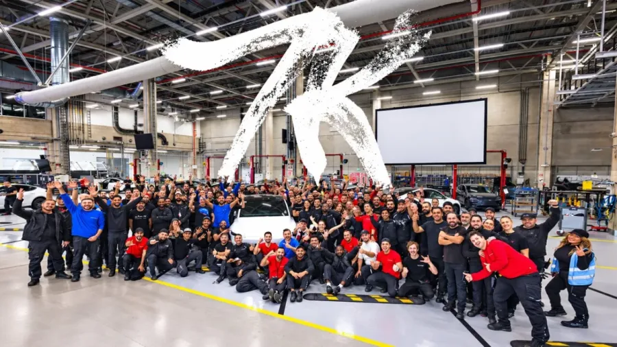 Tesla bate un récord histórico en Europa: fabrica 7.000 Model Y en solo una semana
