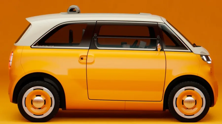 El Fiat Multiplina quiere ser más que un Topolino, le bastan 3,04 metros para llevar a cuatro