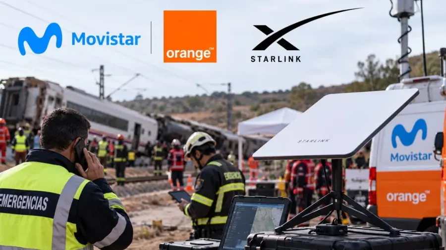 El papel clave de Starlink en el accidente de Toledo: cobertura móvil incluso sin antenas