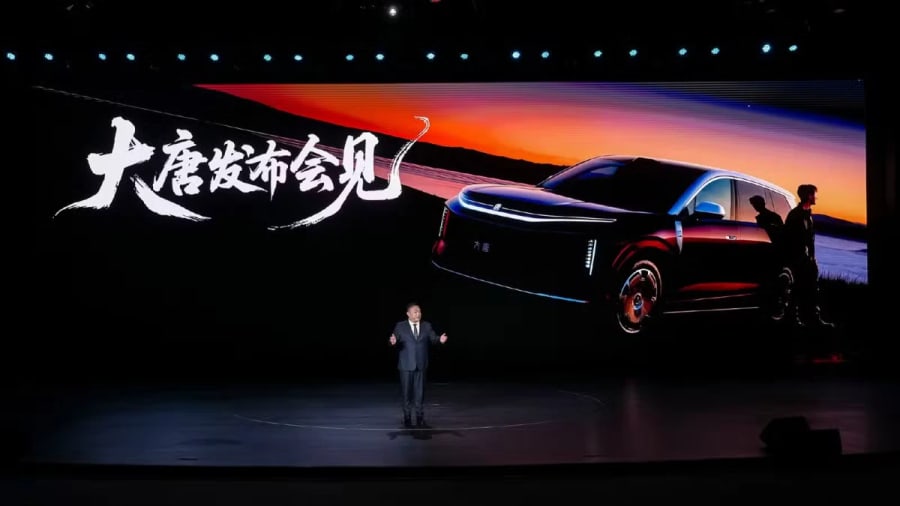 BYD to launch flagship Datang SUV in mid-June amid strong pre-sales
