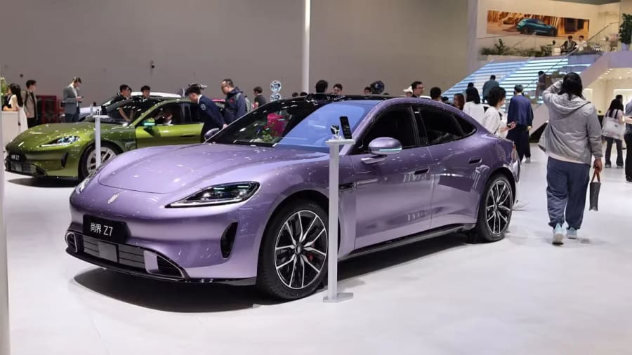 El volumen mayorista de turismos NEV en China se estima en 1,36 millones de unidades en mayo, un 12% más interanual