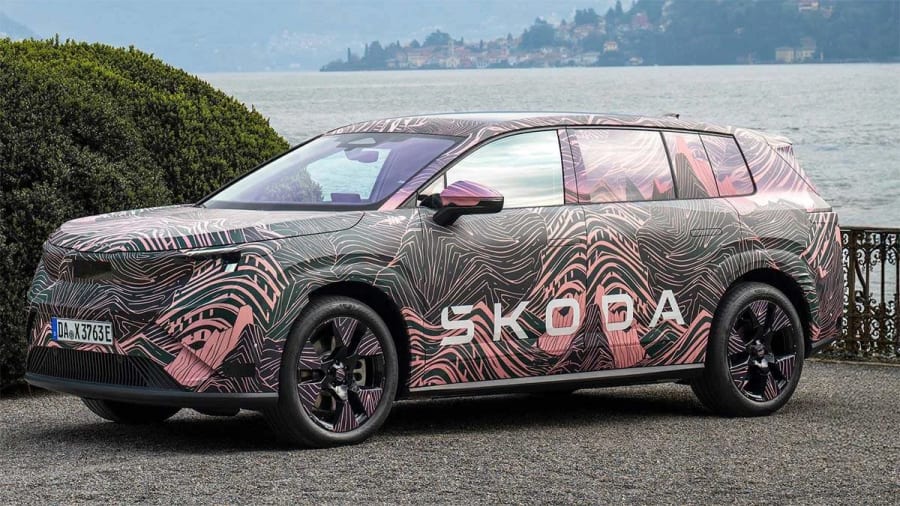 El Škoda Peaq anticipa su diseño antes de su presentación mundial