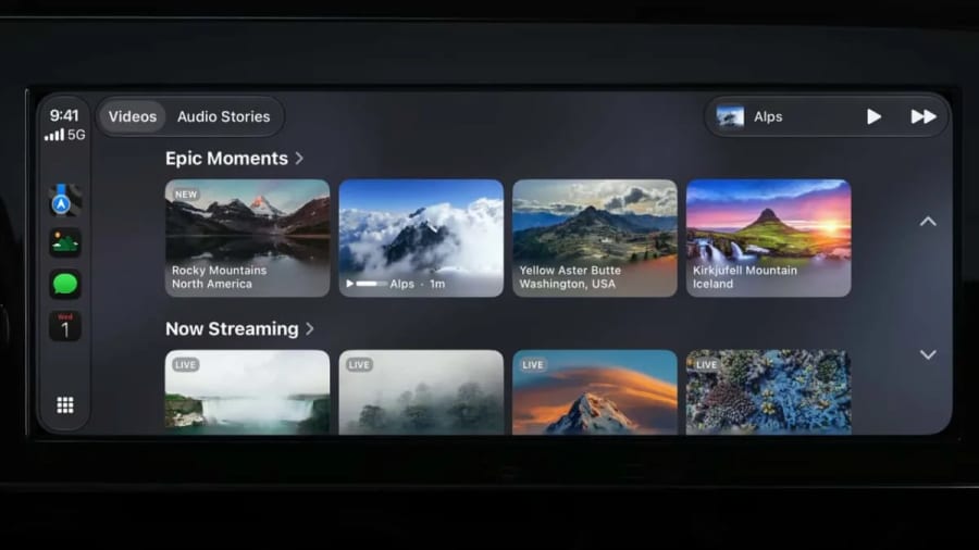 Apple CarPlay incorporará la reproducción de vídeo