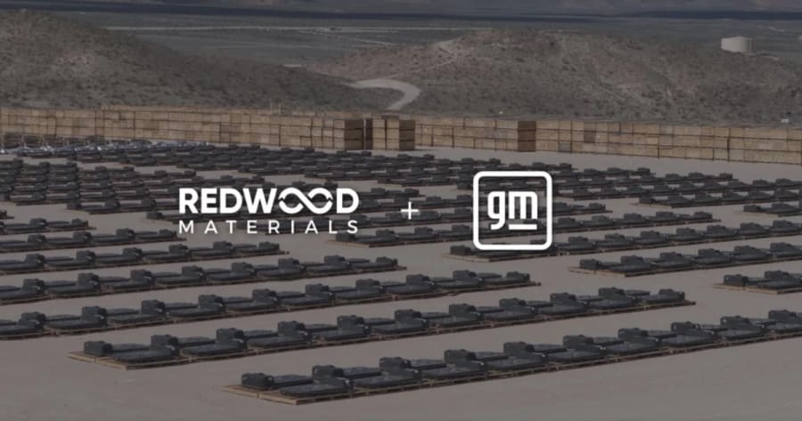 GM, primer fabricante en asociarse con Redwood en todo el ciclo de vida de las baterías