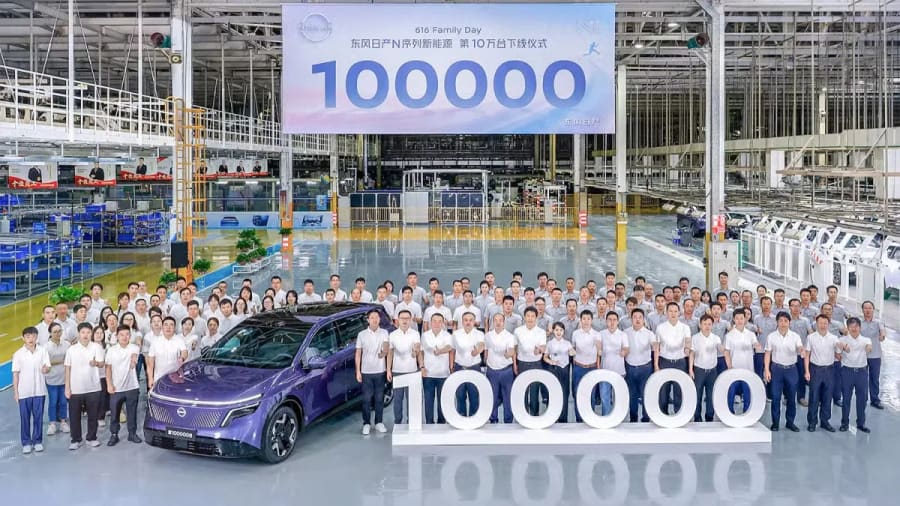 La producción de NEV de la serie N de Dongfeng Nissan alcanza las 100.000 unidades mientras las marcas de la joint venture luchan en China