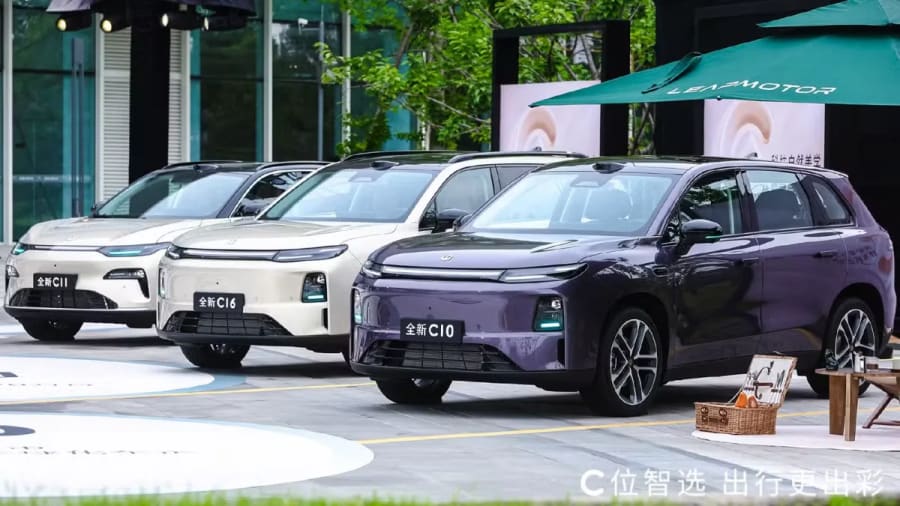 Leapmotor actualiza su trío de SUV superventas para mantener el crecimiento