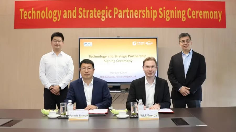 Farasis se asocia con la alemana WLF Energy para expandir su negocio de almacenamiento