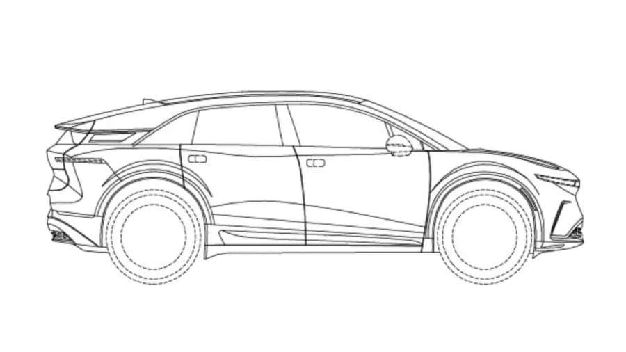 Lucid Cosmos: el rival del Tesla Model Y y Rivian R2 revelado en imágenes de patente