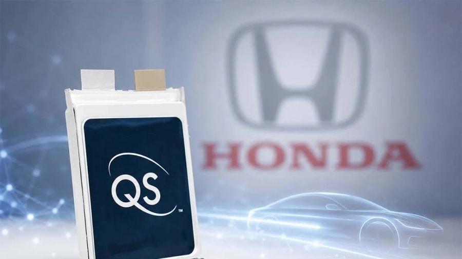Honda apuesta por QuantumScape para desarrollar baterías de estado sólido
