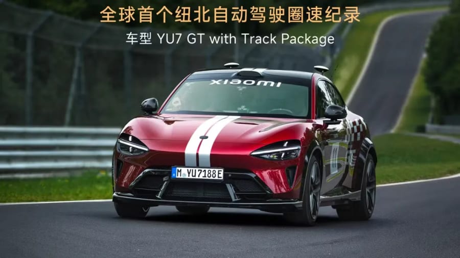 Xiaomi presume de conducción autónoma mientras el YU7 GT da una vuelta al Nürburgring sin conductor