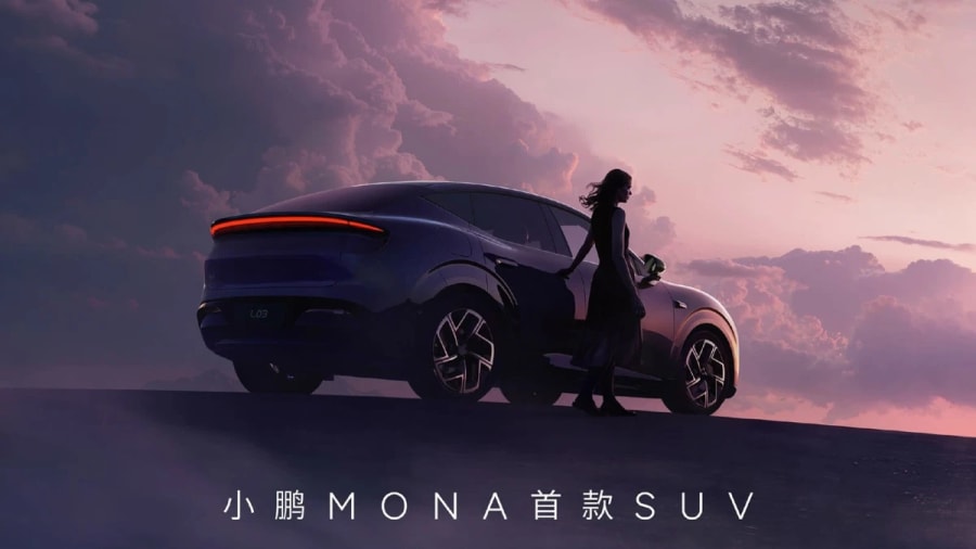 Xpeng adelanta el primer SUV de la línea Mona mientras el L03 se acerca a su debut oficial
