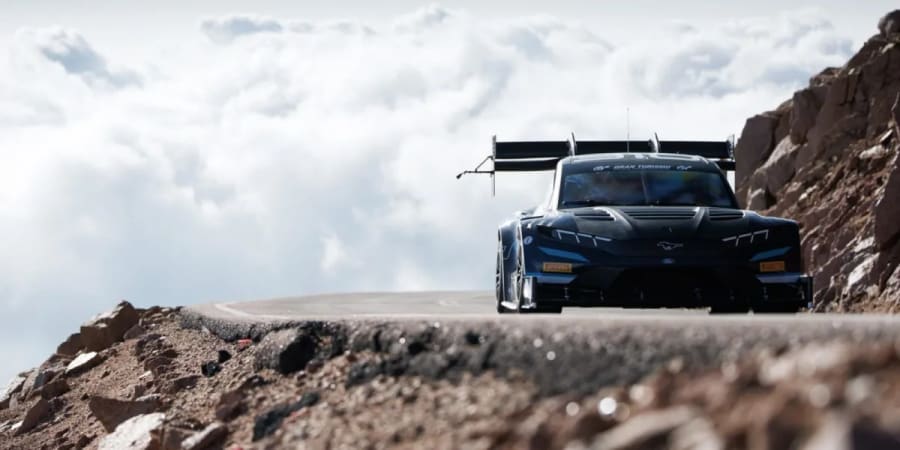 Los coches eléctricos vuelven a ganar en Pike's Peak con la revancha del Super Mustang Mach-E